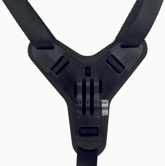 Совместимое крепление на подбородок для GoPro/DJI Велосипедной и Спортивной Камеры, Hero, Аксессуары для Мотоциклетного Шлема DJI чёрный