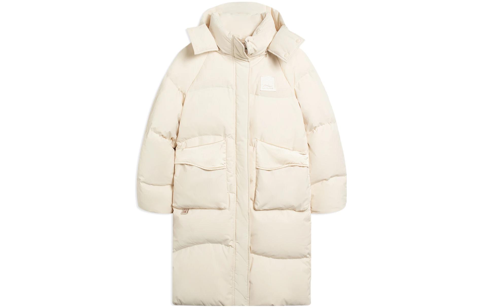 Li Ning Down Jacket Women s Swan White AYMS074-1 XXL