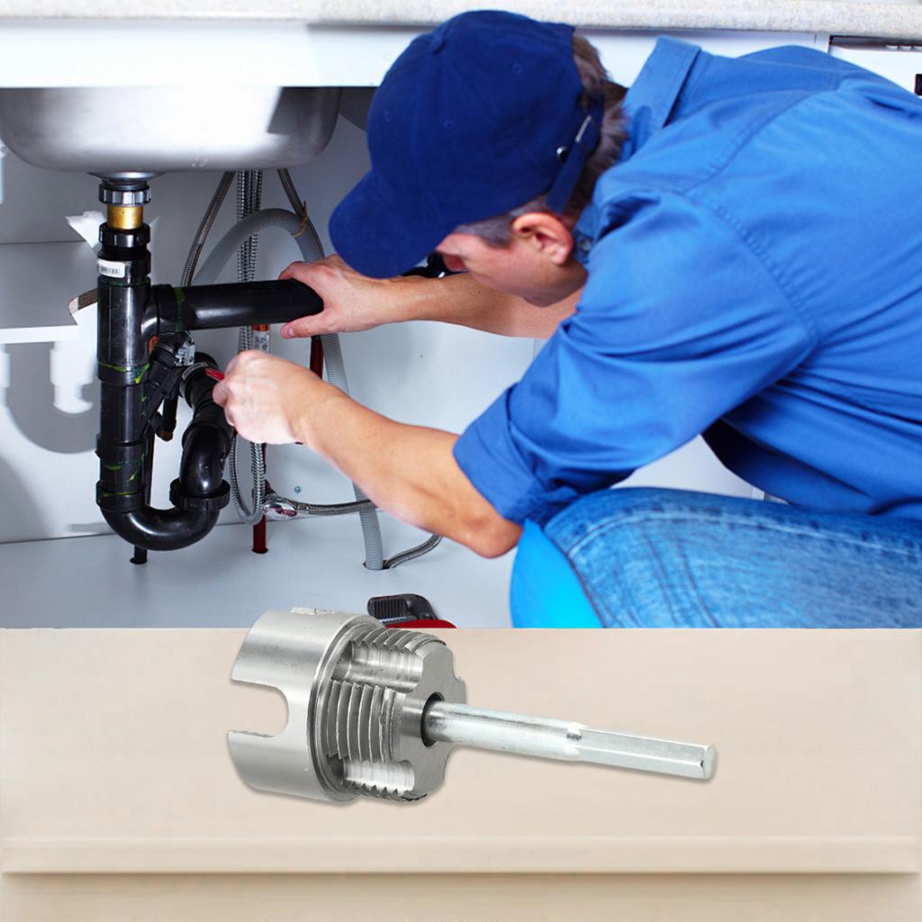 1 Pcs 1 Inch PPR Water Pipe Internal External Thread Integrated Thread Opener Tapper For PVC Plastic Pipe Thread Tap Hand