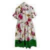 ERDEM S1D921 White Floral Cotton One Piece 24Stainless Steel dress UK6 whiteUsed