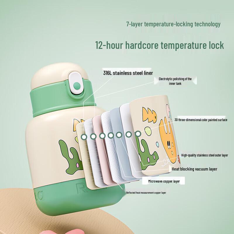 Wushengwu Dun Dun Unicorn Insulated Tumbler