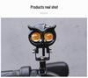 Owl Dual-Color LED Motorcycle Laser Spotlight Bulb
