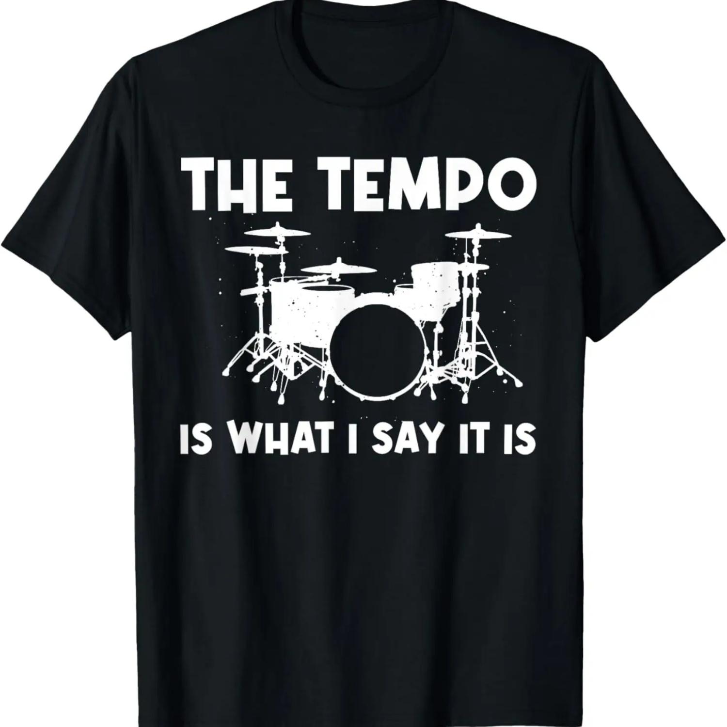 

Funny Drumming Art For Men Women Drumline Drum Set Drummer T-Shirt XXXXXL чорний