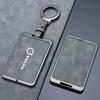 Hub Caps Car Leather Smart NFC Card Key Case Cover Shell Holder Keychain Bag For Volvo EM90 EX30 2024 Polestar Key Protection Ac