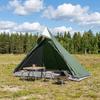 Trekking Tent Green 222 x 85 x 125 cm