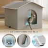 Cat Summer Cooling Ice House Aluminum Foil Waterproof Insulated Pet Shelter Four Seasons Outdoor Portable Dog Cat Sleeping Bed