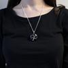 Tree of Life Black Onyx Pendant Necklace