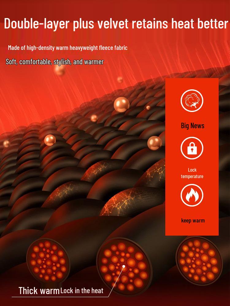 Men's 500G Polar Fleece Stand-Up Collar Jacket - Winter Cotton Outerwear, Plus Fleece & Thick for Warmth