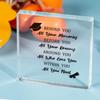 Inspirational Desk Ornamen, Graduation Cap Design, Contemporary Style - Graduation Gifts for Men & Women - Funny Grad Party Sign Decor Without Elec