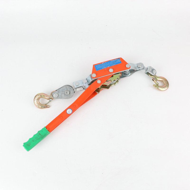 Multi-function Ratchet Hand Lever Binder - Steel Wire Rope Tightening Tool with Double Hook.