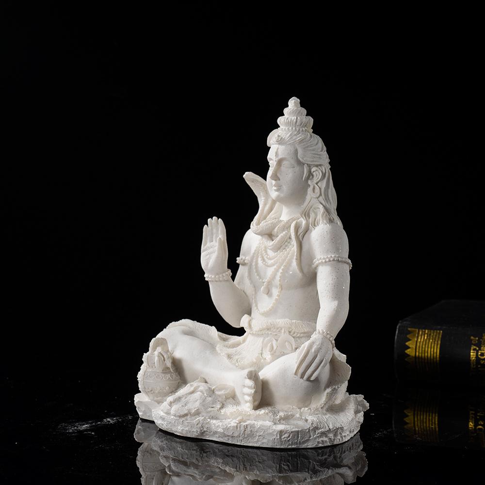 RAKKS God Shiva Southeast Asia Resin Handicraft Decoration Indian Home Table Porch Idol Buddha Decoration