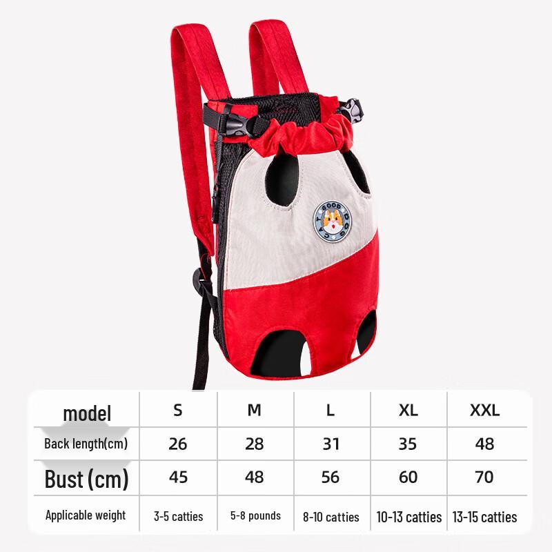 Breathable Pet Front Carrier Backpack