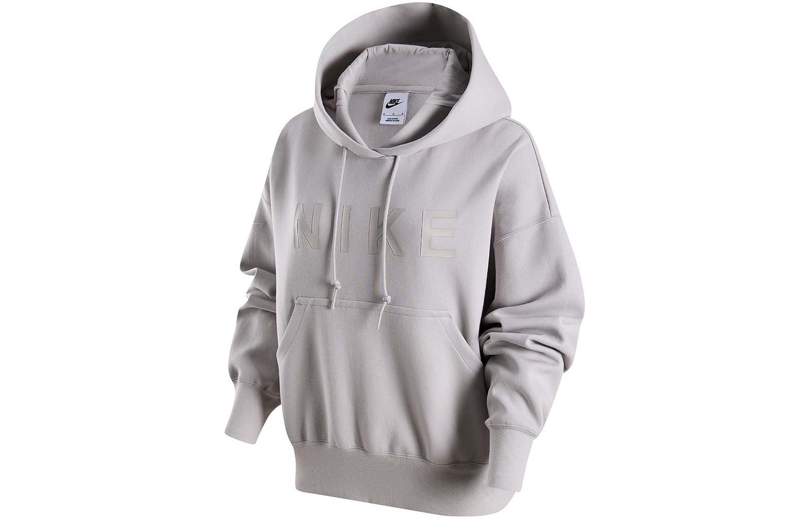 Nike Sweatshirts Women s Gray Hooded Moderate Other HF5039-012 XL