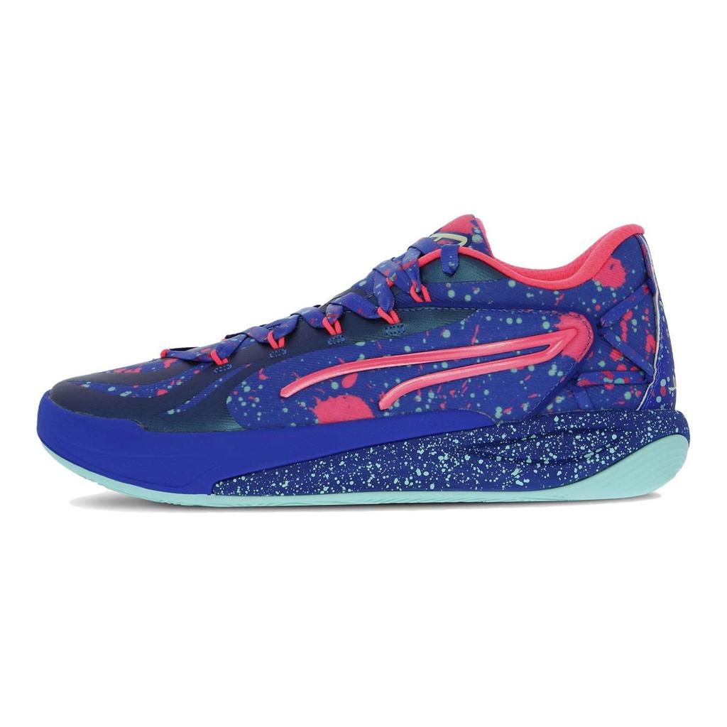 Puma Stewie 4 Night Vision Unisex Sneakers Blue Vivid-Blue Electric-Peppermint 311497-01