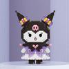 Sanrio Kuromi Carton Anime Blocks Toys Diamond Particles Micro Mini Action Figure DIY Children Toys Birthday Gifts