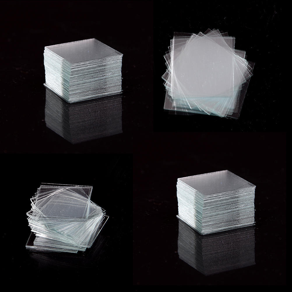 100 Pcs Glass Micro Cover Slips 18X18Mm - Microscope Slide Covers