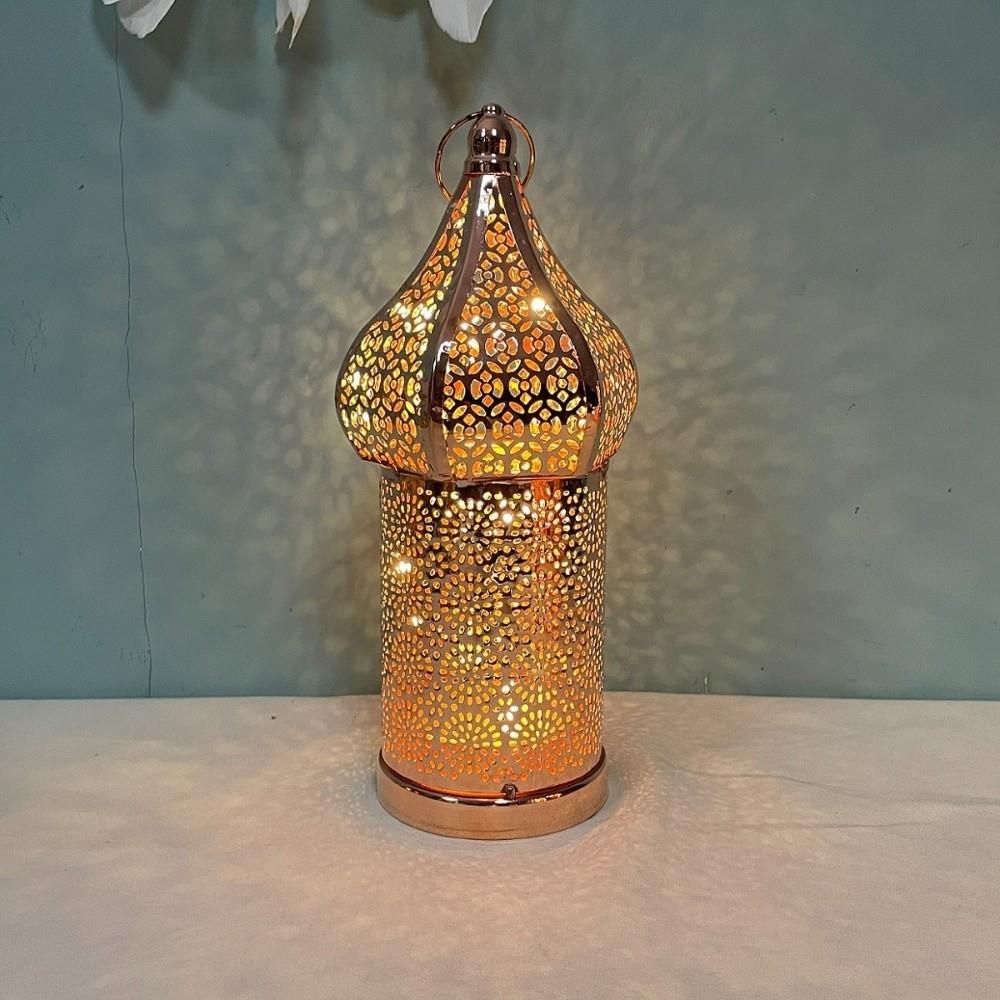 Classic Iron Art Lamp Hollow LED Light New Atmospheres Lamp  Crafts Ornaments