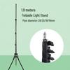OLOEY 1.9m Portable Photography Light Stand Tripod