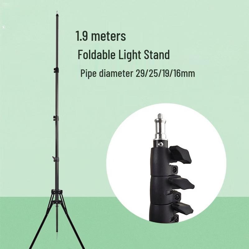 OLOEY 1.9m Portable Photography Light Stand Tripod