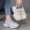 Thick-soled Mesh Breathable Dad Shoes Women's Sports and Leisure Shoes Spring and Summer Light and Soft New 2025 European Super Fire Sports Shoes