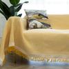 Nordic Minimalist Non-Slip Stain-Resistant Waffle Sofa Cover Blanket