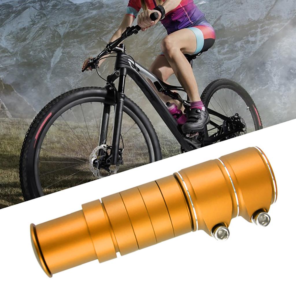 Bike Stem Riser Handlebar Extender Bicycle Fork Stem for Road Bike Mountain Bike Aluminium Alloy
