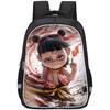 Nezha Schoolbag For Boys, Primary School Students, Grades One, Two, Three To Six, Reduce The Burden And Protect The Spine Backpack.