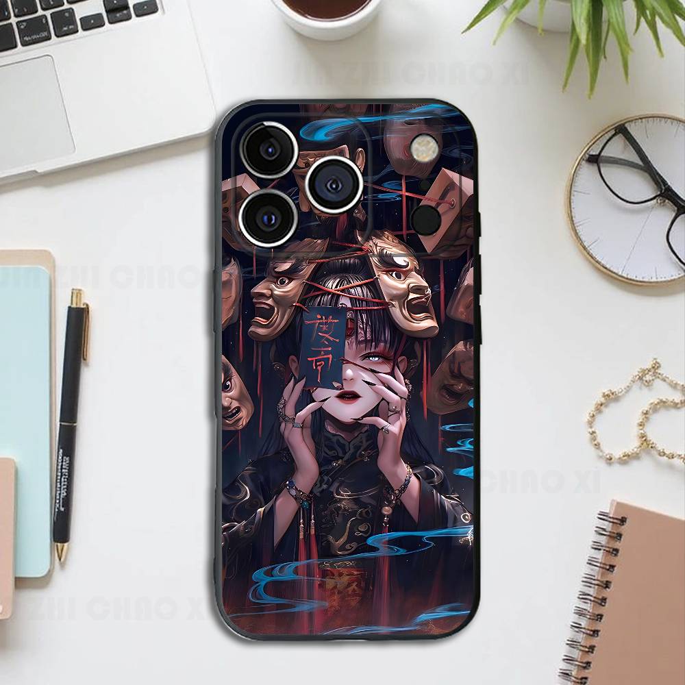 

Horror Weird Gu Silicone Phone Case For IPhone 17 16 15 14 13 12 11 X XS Plus Pro Max Shockproof Soft Cover iPhone14