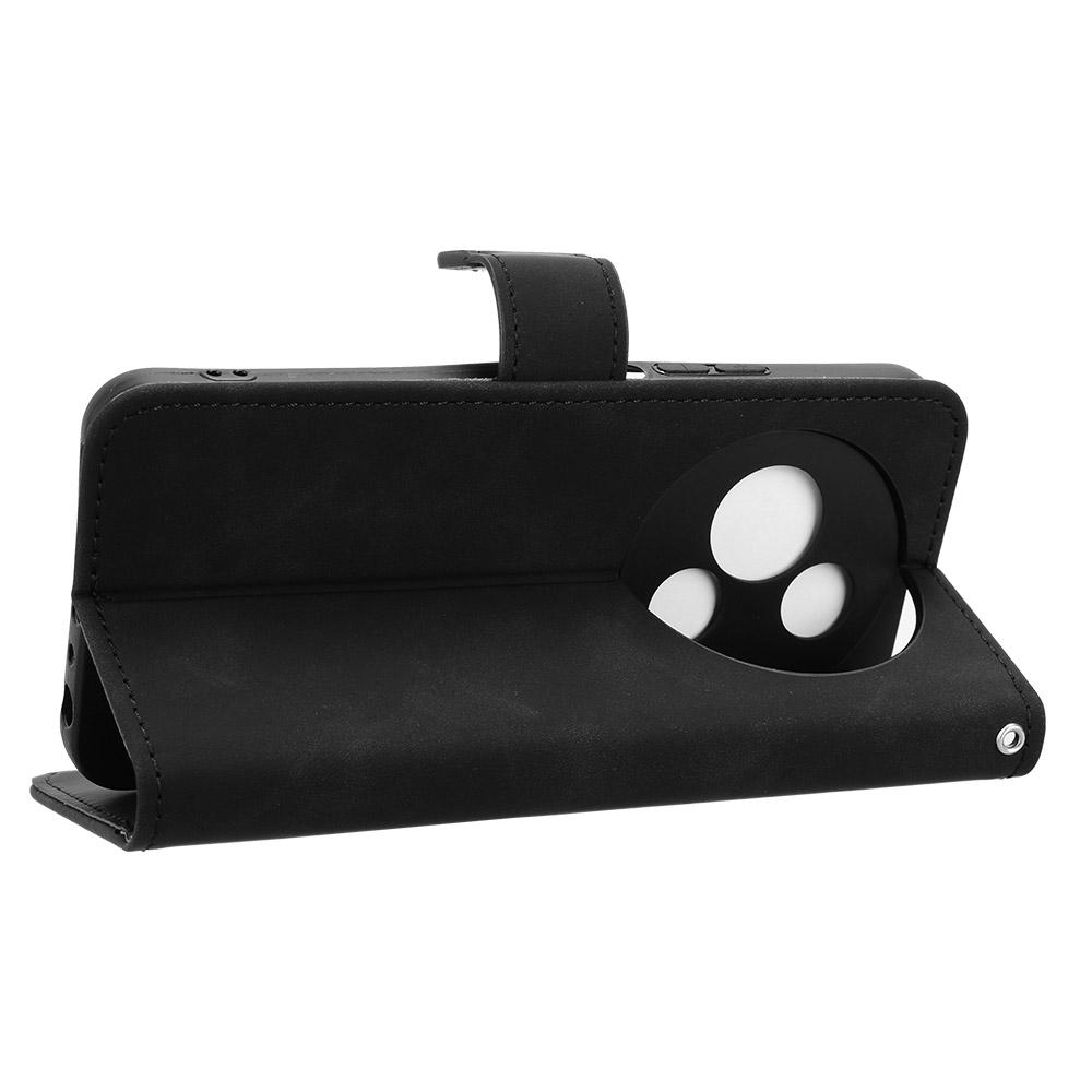 For TCL 605 4G Leather Case Skin Feel Anti Drop Wallet Flip Phone Cover