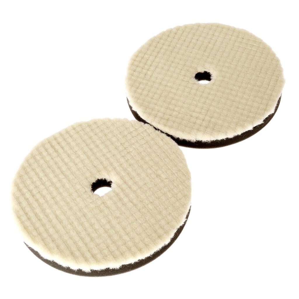 of artificial wool polishing pads for Buffing flat fine Two-pack polishers. pads, surface, grit, 180mm.