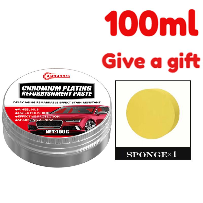 Chrome-plated Parts Polishing Paste, Refurbishing Door Handles, Window Decorations, And Signboards, Easily Removes