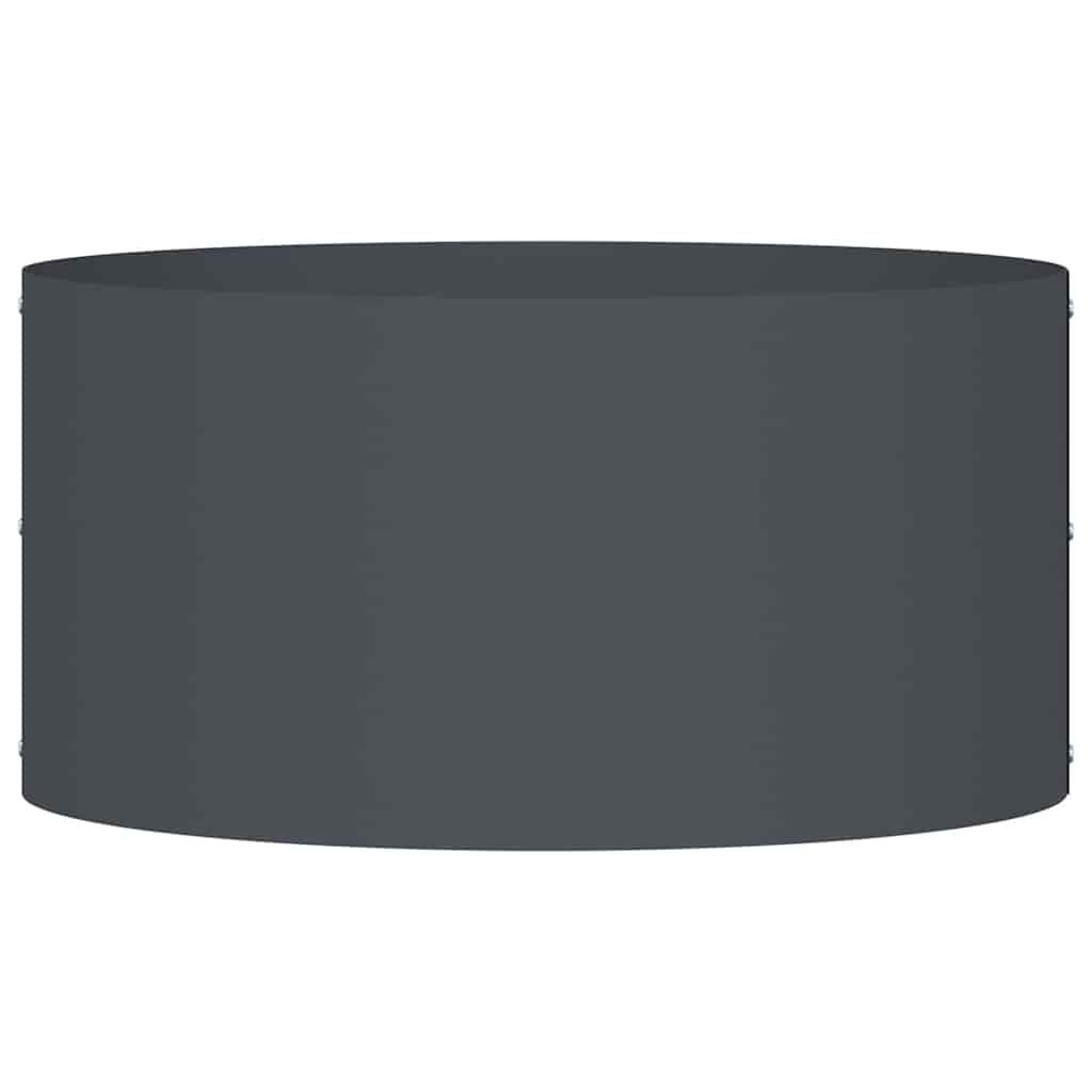 Plant Ring Set 5 Pcs Anthracite Grey 40 X 40 X 20 Cm
