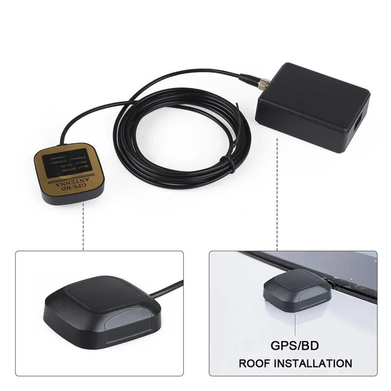 For Motor Car Truck Boat 220km/H Metal GPS Speedometer Winder Counters 12V 24V 85mm Speed Gauge Meter With LED And GPS Antenna