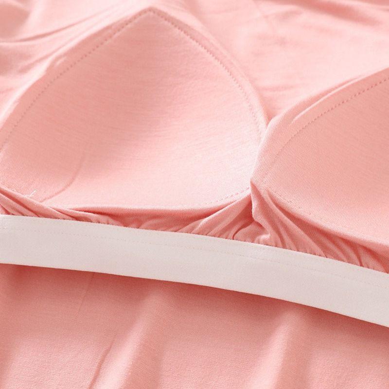 Women Loose Casual Nightdress Short Sleeve Dress