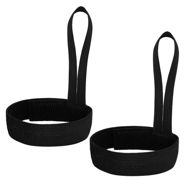 Nylon Wrist Straps Black 10 Inches 2 Pieces Elastic Gloves Accessories For Men Women Winter Sports Skiing Anti Loss Hanging Straps For Gloves Fixing