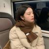 Ins Korean Style Solid Color Scarf Woolen Student White Knitted Scarf Male Korean New Girl Label Warm and Thick