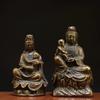Bodhisattva Sitting On Lotus Statue from Putuo Mountain, Nanhai Guanyin, for Peace and Worship, Home Decoration
