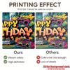 Hip Hop Graffiti Birthday Backdrop 1pc - Polyester Party Decor