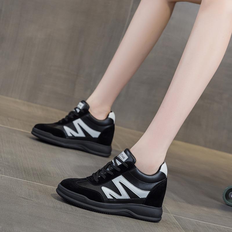 Sports running shoes Casual heightening women's shoes