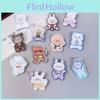 Adorable Cartoon Dog Rabbit Cow Brooches For Backpack And Handbag Decoration