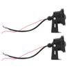 30W 2,5in Nebelscheinwerfer vorne IP65 Wasserdicht 1200LM LED Universell Weißes Licht Äußerer Ring 12V