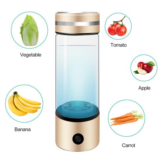 Vodíkový generátor lahví na vodu 300ml dobíjecí vodní kelímek na vodu Vodíkový stroj na láhve na vodu Přenosný elektrolýzový stroj pro domácí kancelářské cestování