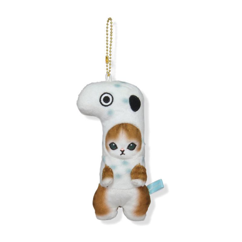 Entzückender Krake Aal Seeschlange Katze Plüsch Anhänger Weiches Kurzplüschtier