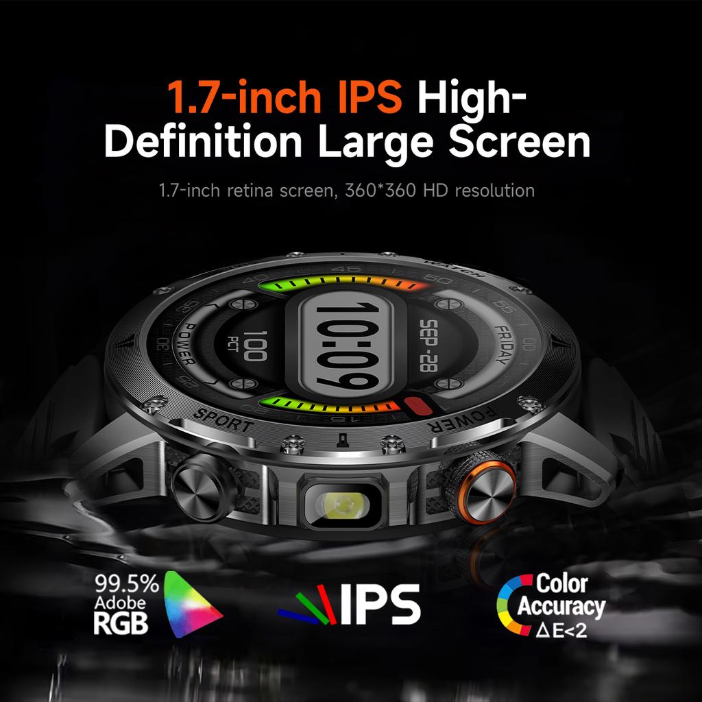 Military 1000mAh Large Battery Smart Watch Digital Bluetooth Call Sports Smartwatch Electronics Watches for Man Android  New