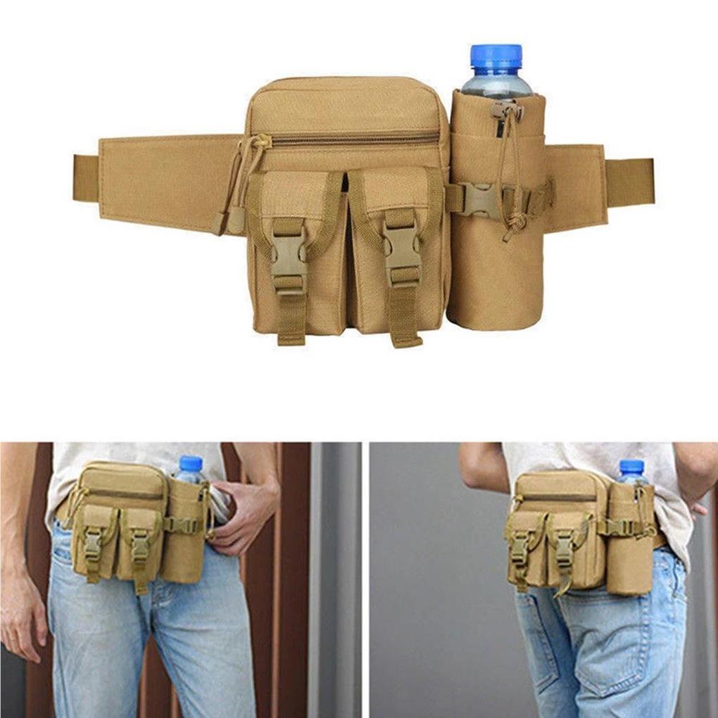 Outdoor Waist Belt Pouch Unisex Carrying Travel Case Trekking Multifunction Camping Pocket Holder Hiking Adjustable