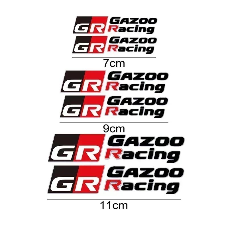 

Car Brake Caliper Sticker Heat Resistant Decals for Toyota GR GAZOO Racing Logo Corolla Pruis RAV4 C-HR AYGO Prius Auris CAMRY