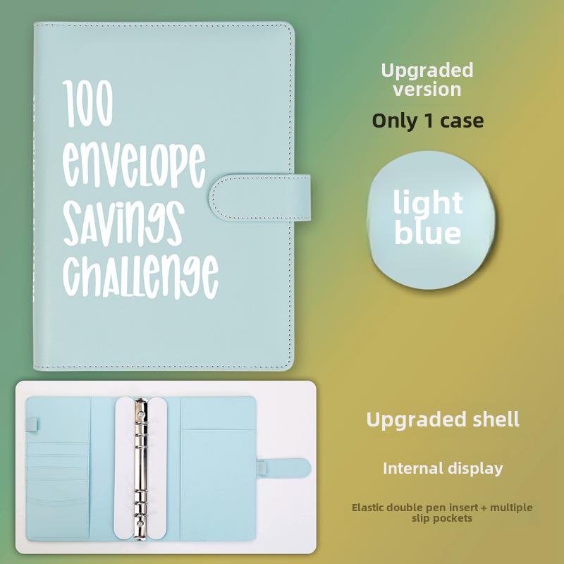 100denní výzva k úsporám v obálkách pro páry v rámci zápisníku