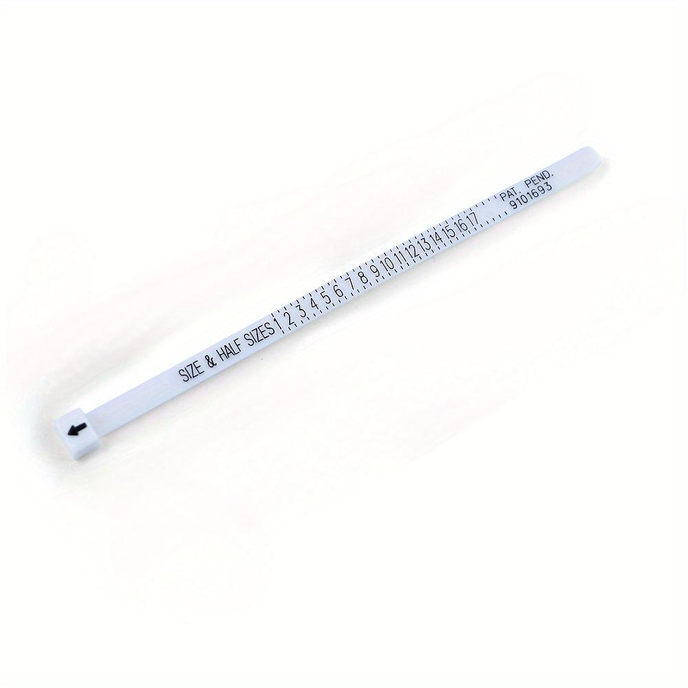1pc Ring Sizer Gauge Tool Finger Measuring Instrument for Jewelry Sizing Portable & Precise For Jewelry Making & Shopping