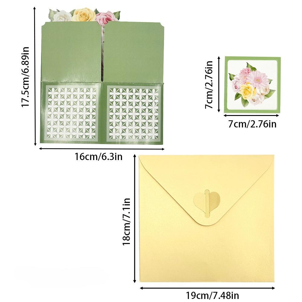 3D Pop Up Hummingbird & Flowers Happy Mother's Day Card 3D Greeting Cards Festival Birthday Wedding Invitations Thank You Card