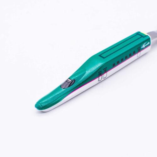 Daiwa Toy Shinkansen Train Spoon, Approx. 15.5cm, E5 Series, Made In Japan, Tableware Train NS-01